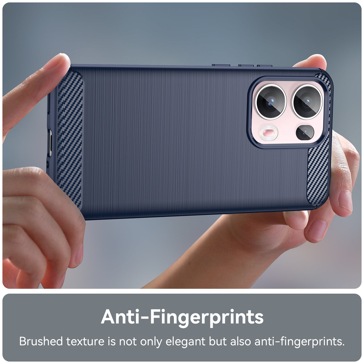 Oppo Reno 13 Pro 5G Carbon Fibre Case [Navy]