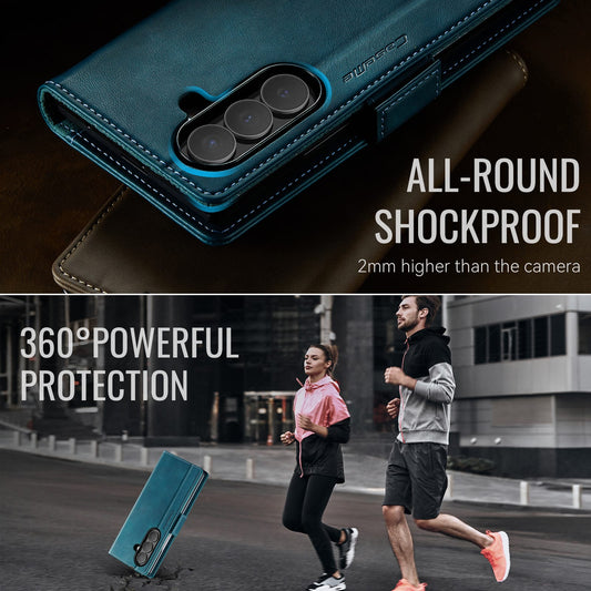 Galaxy Z Fold 7 Pu Wallet Case [Teal]