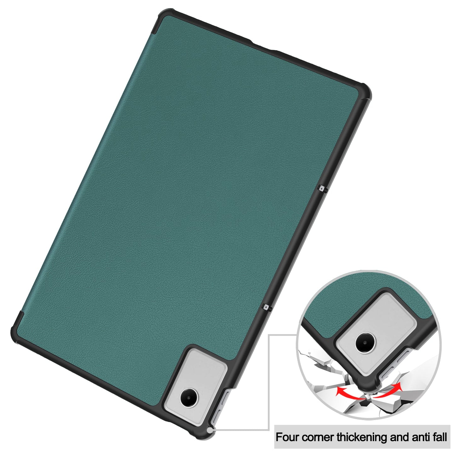 Lenovo Tab Plus 12.1 2025 Tri-fold Pu Case [Teal]