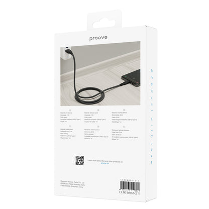 Proove Rebirth USB-A to USB-C Cable 1m (Green) [Green] [1M]