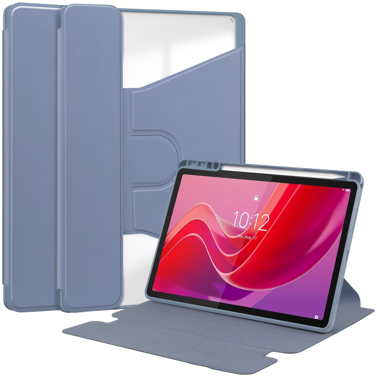 Lenovo Tab M11 Tb330 Rotating Acrylic Case [Lavender]