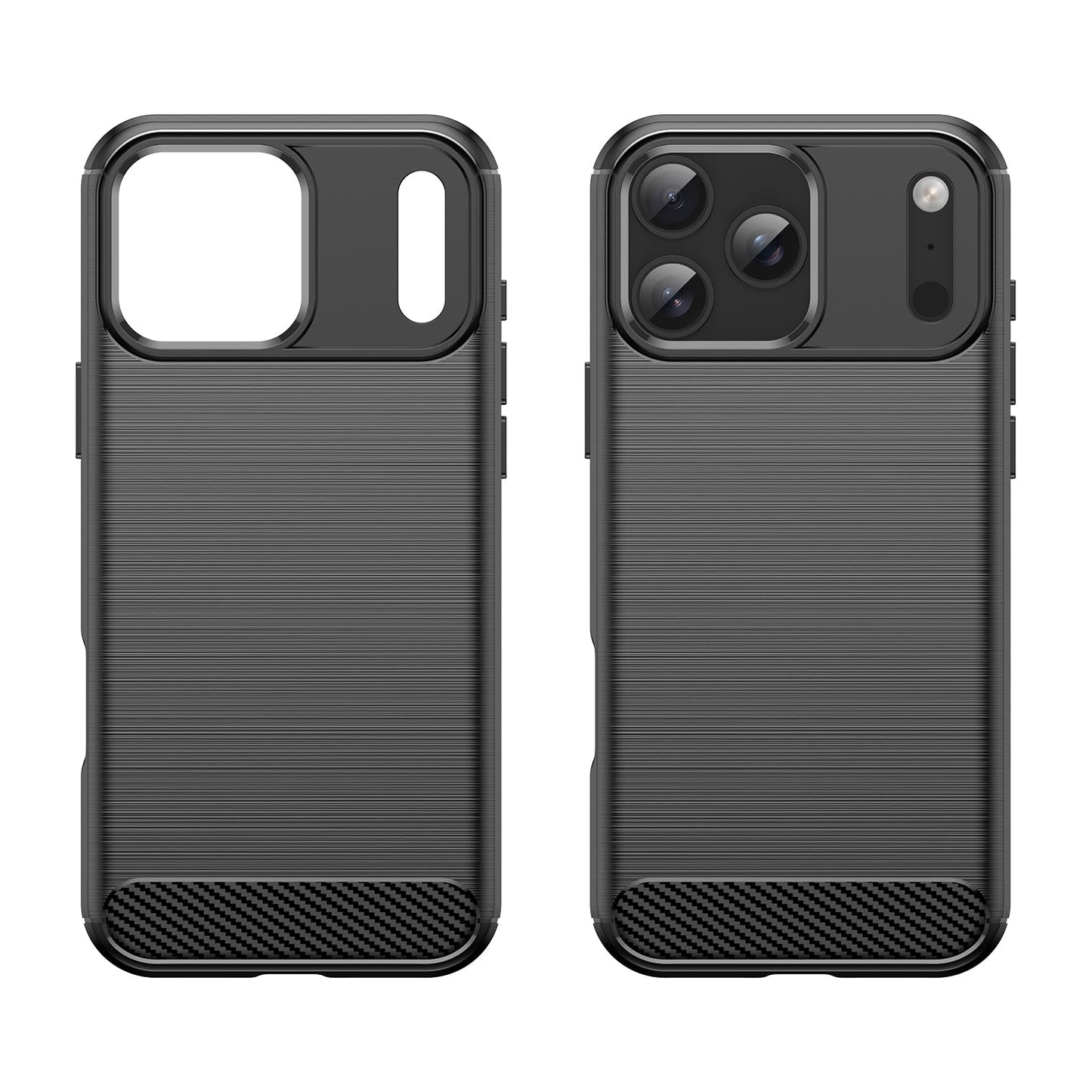 Iphone 17 Pro Max Carbon Fibre Case [Black]