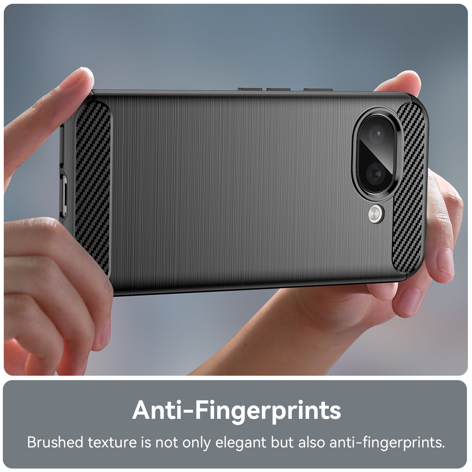Google Pixel 9a Carbon Fibre Case [Black]