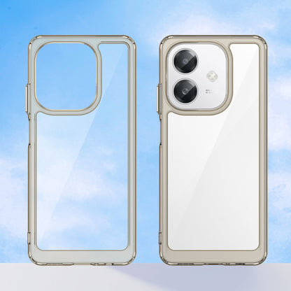 Oppo A40 4G Soft Gel Case [Clear Grey]