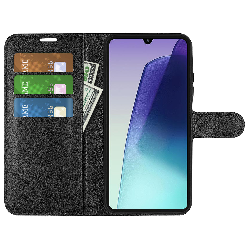 Xiaomi Redmi 14C 4G Pu Wallet Case [Black]