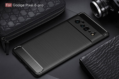 Google Pixel 6 Pro Carbon Fibre Case [Black]