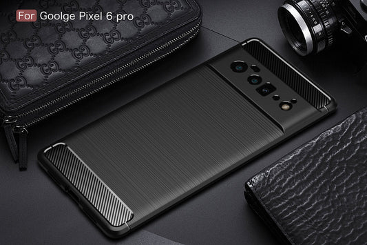 Google Pixel 6 Pro Carbon Fibre Case [Black]