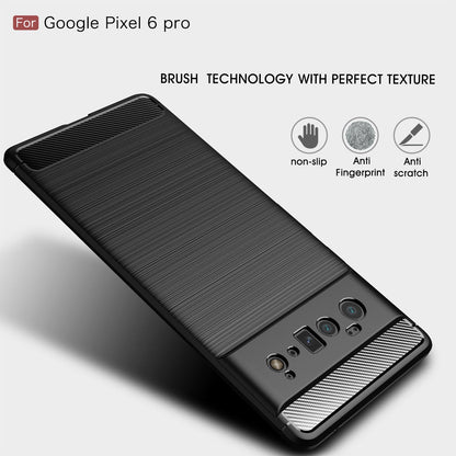 Google Pixel 6 Pro Carbon Fibre Case [Black]