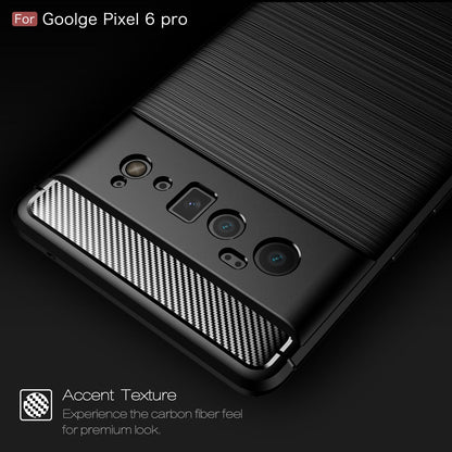 Google Pixel 6 Pro Carbon Fibre Case [Black]