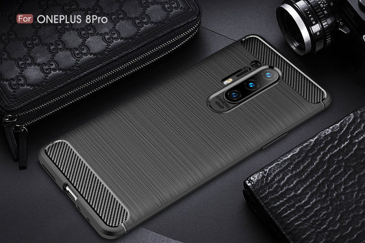 Oneplus 8 Pro Carbon Fibre Case [Black]