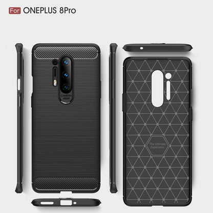 Oneplus 8 Pro Carbon Fibre Case [Black]