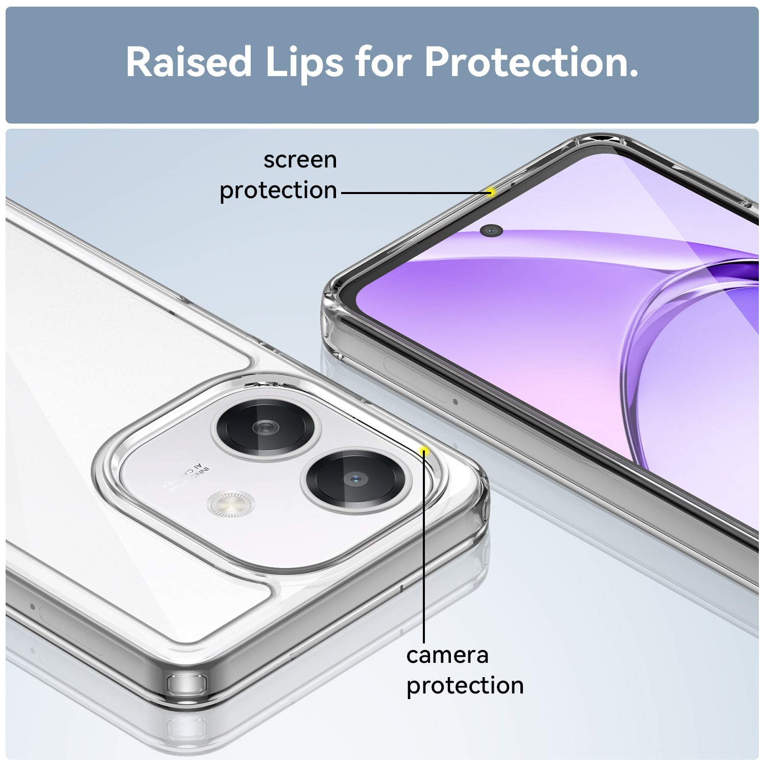 Oppo A40 4G Soft Gel Case [Clear]