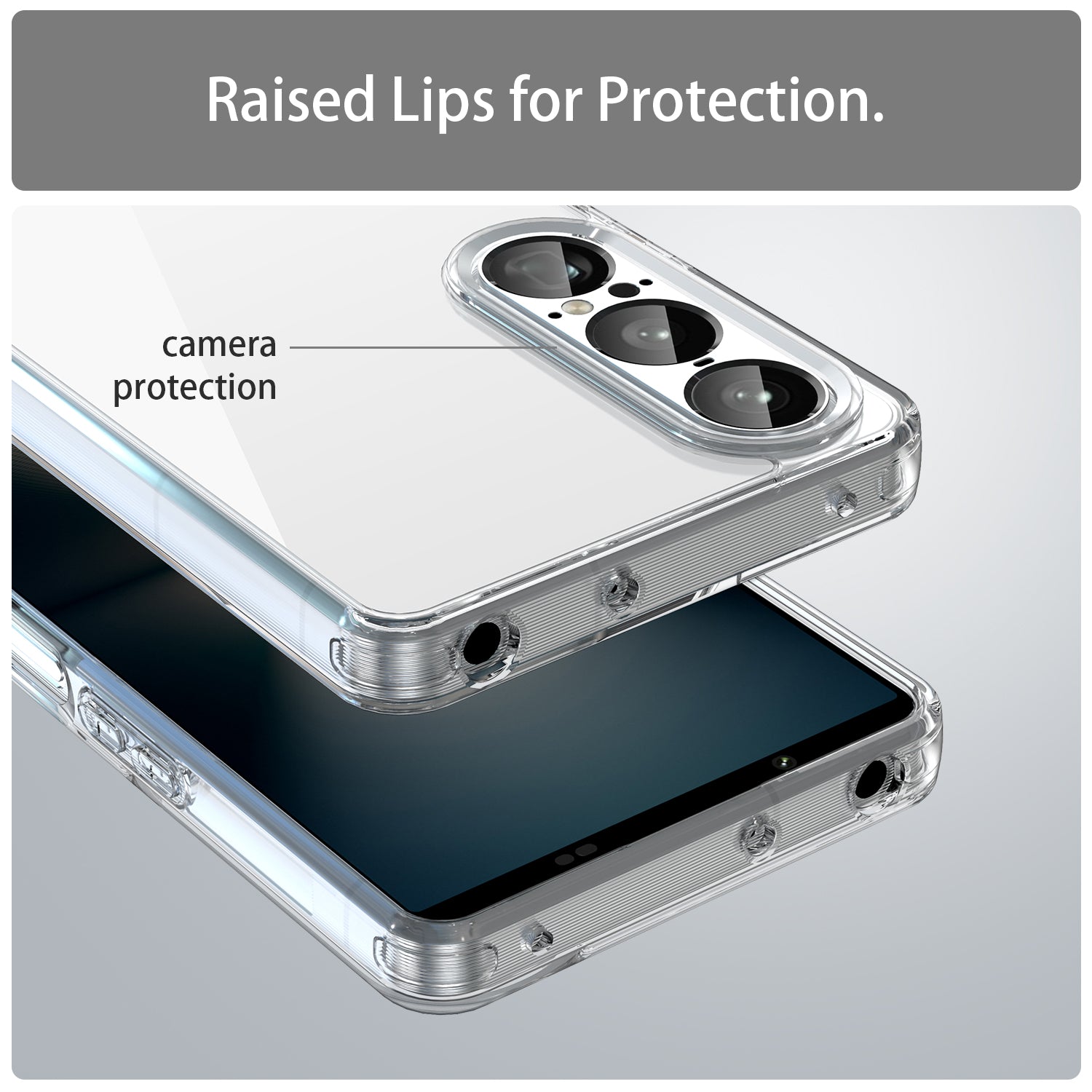 Sony Xperia 1 Vii Soft Gel Case [Clear]