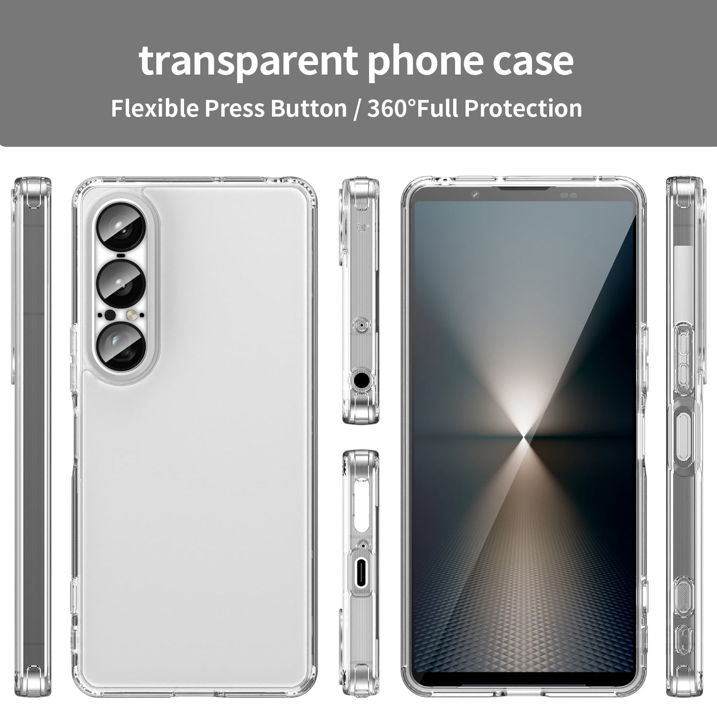 Sony Xperia 1 Vii Soft Gel Case [Clear]