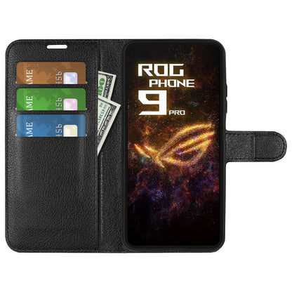 Asus Rog Phone 9 Pu Wallet Case [Black]