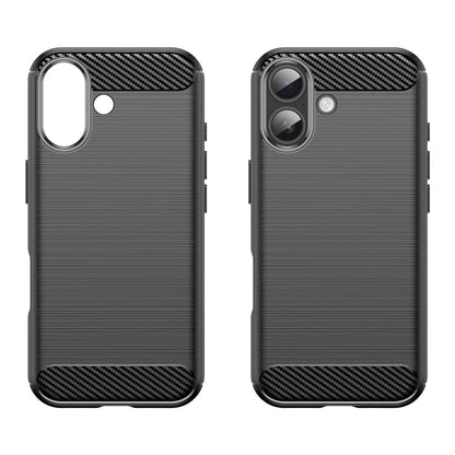 Iphone 17 Carbon Fibre Case [Black]