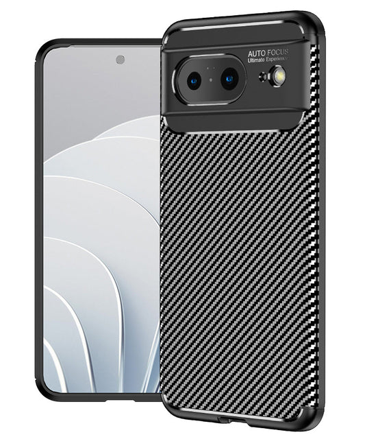 Google Pixel 8 Carbon Fibre Case [Black]