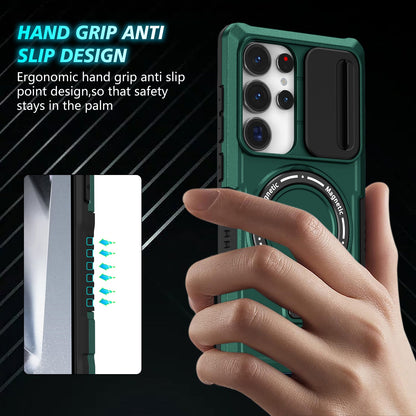 Galaxy S25 Ultra Magsafe Sliding Cover Case [Teal]