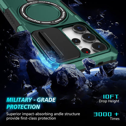 Galaxy S25 Ultra Magsafe Sliding Cover Case [Teal]