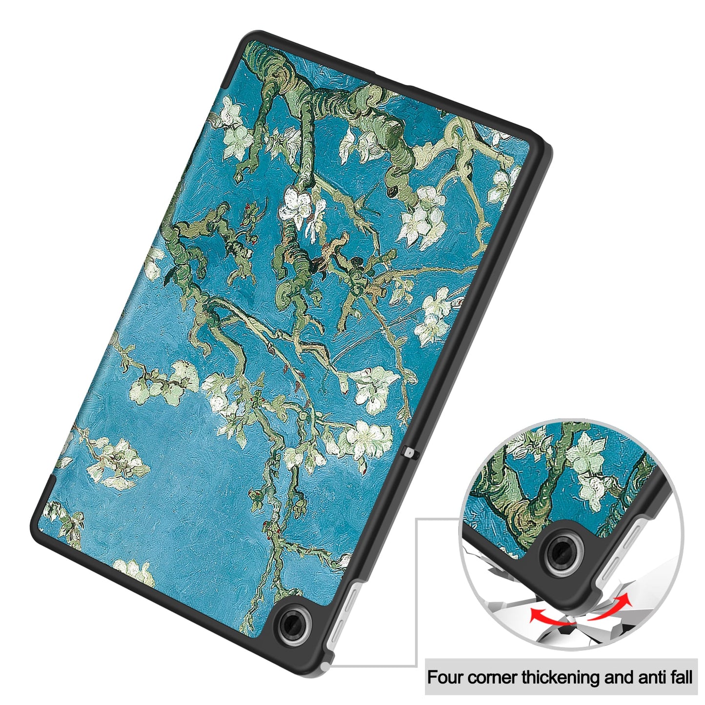 Tab 10.1" 2025 Tb311 Designer Tri-Fold Case [Plum Tree]