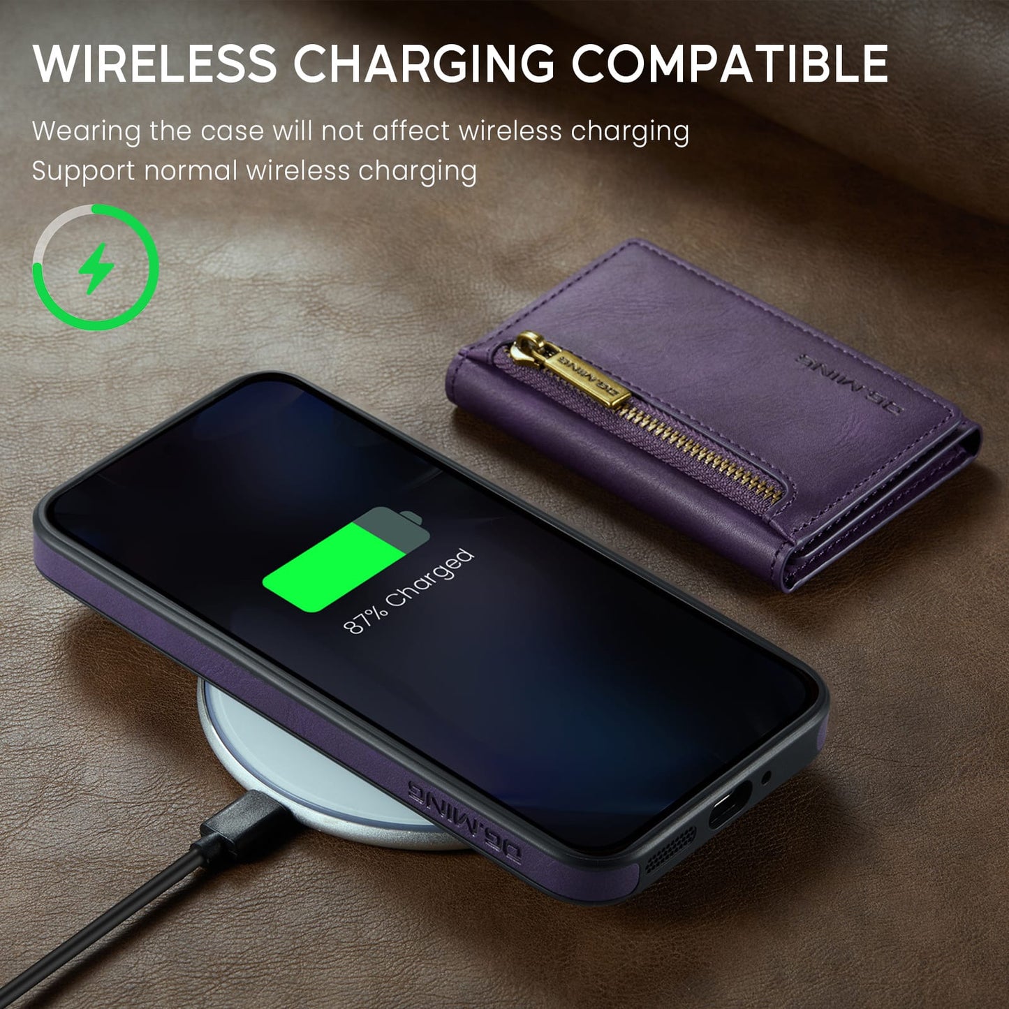 Google Pixel 10 Pro Xl Magnetic Wallet [Purple]