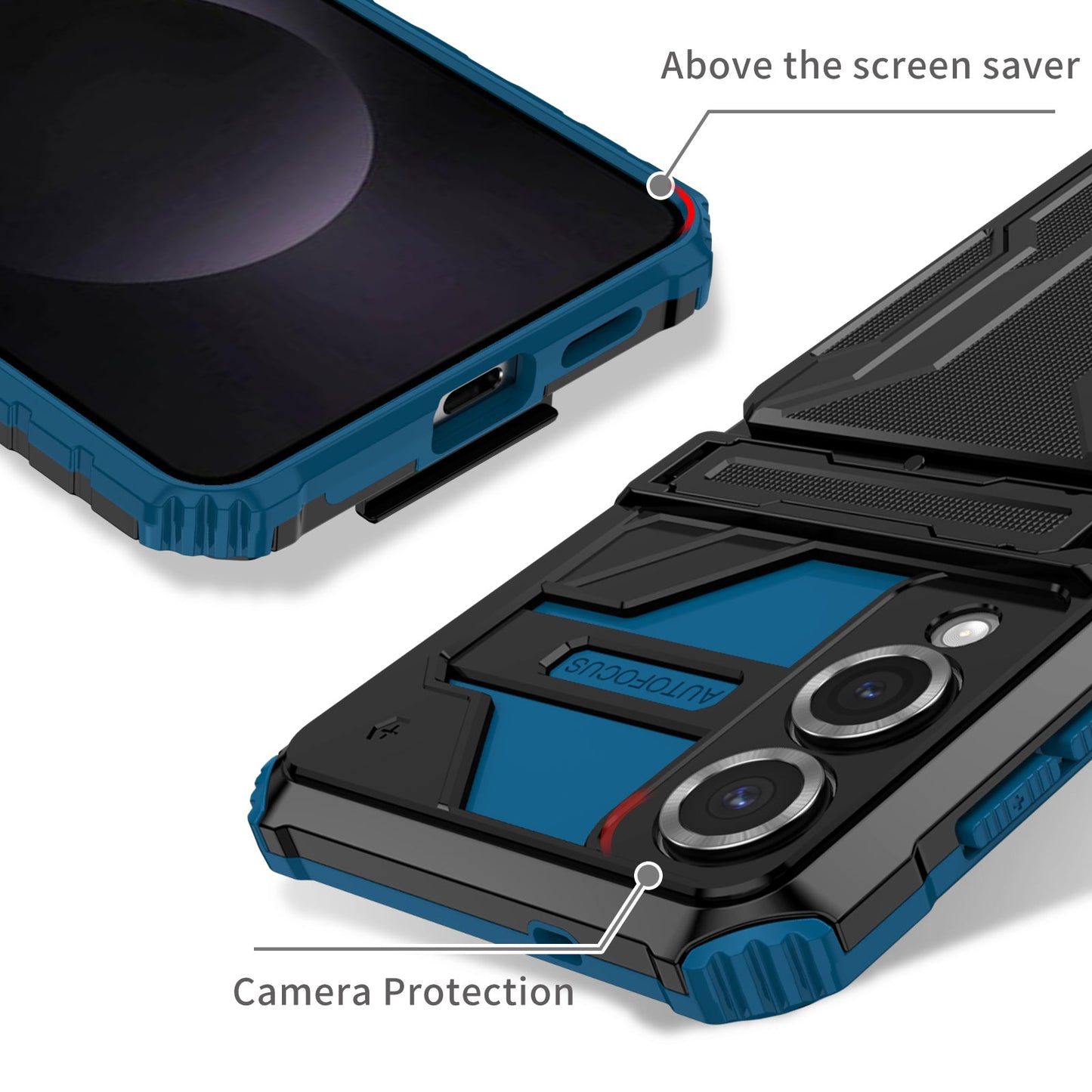 Galaxy S25 Edge Heavy Duty Case [Navy]