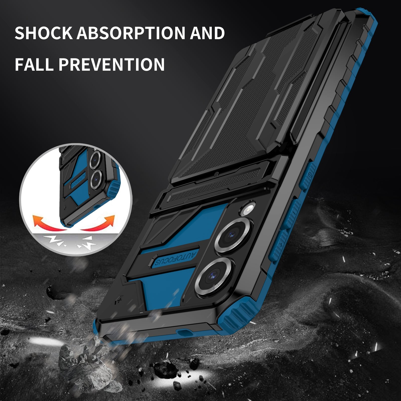 Galaxy S25 Edge Heavy Duty Case [Navy]