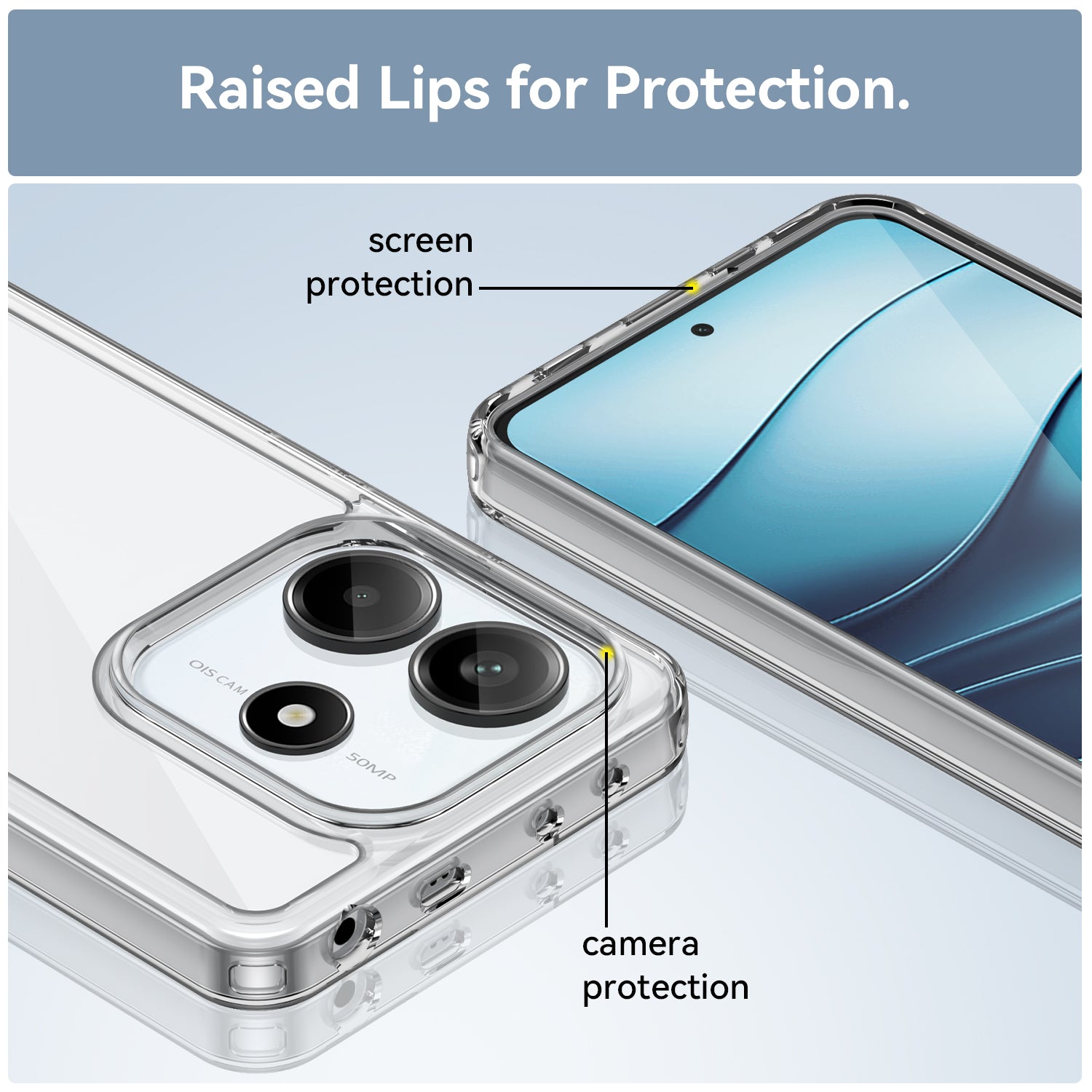 Xiaomi Redmi Note 14 5g Soft Gel Case [Clear]