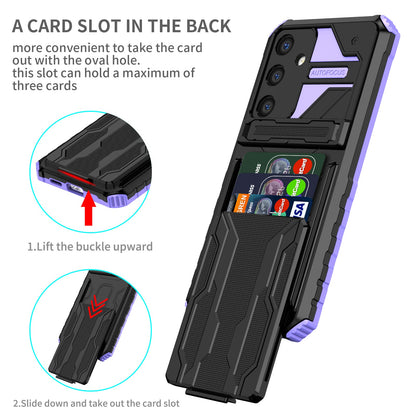 Galaxy S25 Plus Kickstand Heavy Duty Case [Purple]