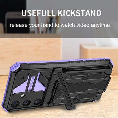 Galaxy S25 Plus Kickstand Heavy Duty Case [Purple]
