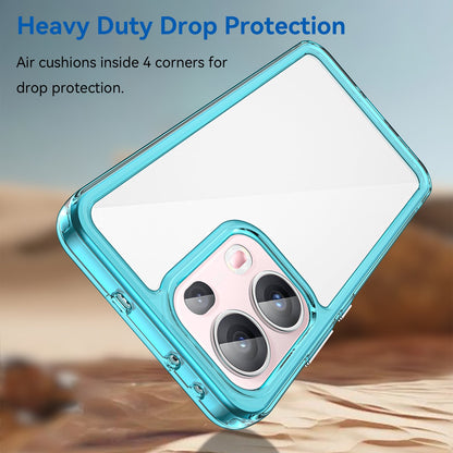 Oppo Reno 13 Pro 5G Soft Gel Case [Clear Blue]