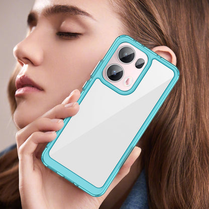 Oppo Reno 13 Pro 5G Soft Gel Case [Clear Blue]
