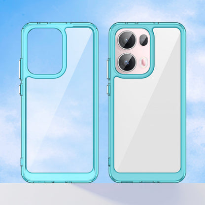 Oppo Reno 13 Pro 5G Soft Gel Case [Clear Blue]