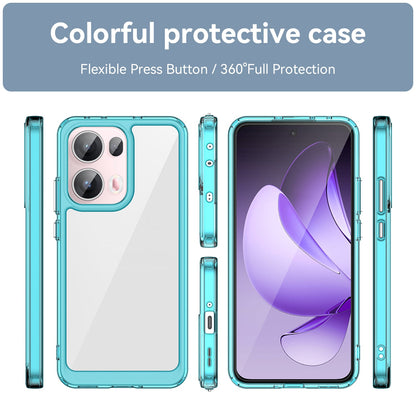 Oppo Reno 13 Pro 5G Soft Gel Case [Clear Blue]