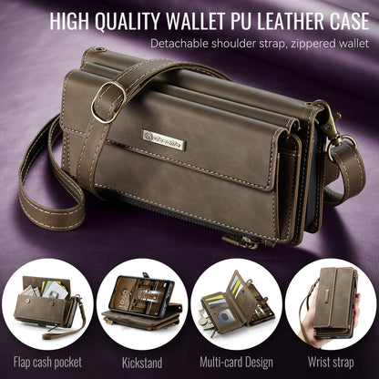Samsung Galaxy A55 Crossbody Wallet [Coffee]