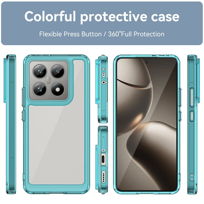 Xiaomi 14T Soft Gel Bumper Case [Clear Blue]