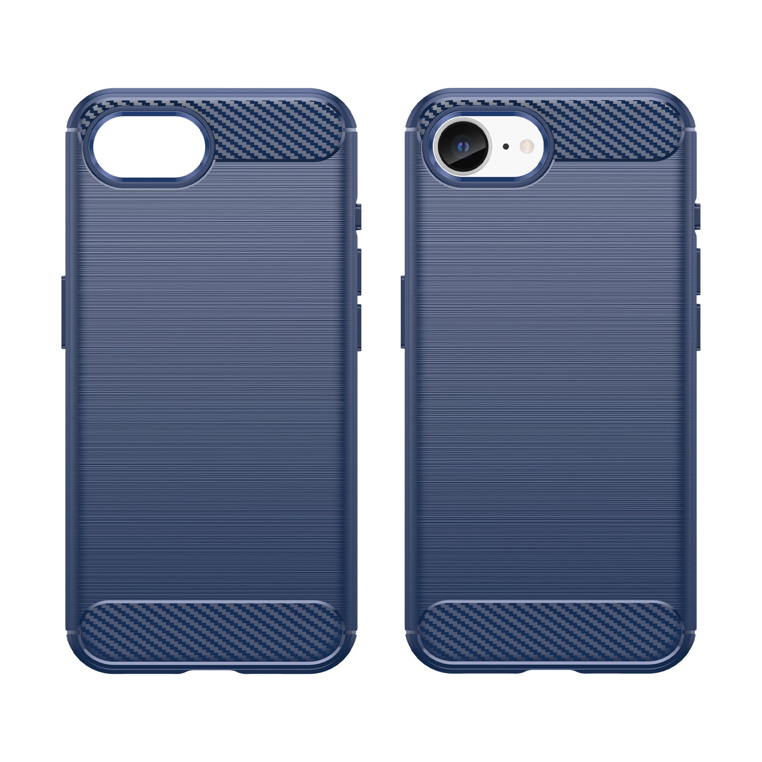 Apple iPhone 16E Carbon Fibre Case [Navy]