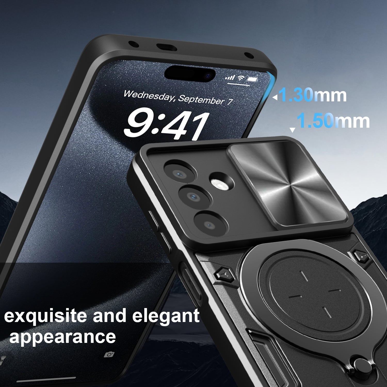 Galaxy A26 5G Heavy Duty Case [Rose Gold]