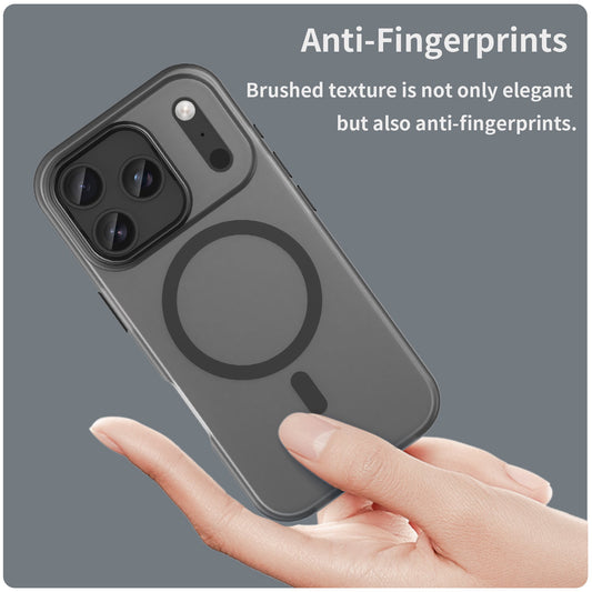 Iphone 17 Pro Magsafe Soft Matte Case [Black]
