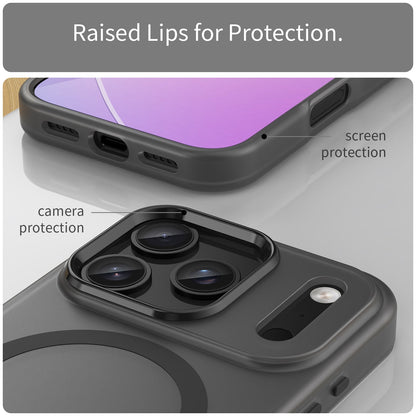 Iphone 17 Pro Magsafe Soft Matte Case [Black]