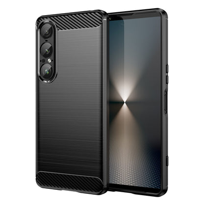 Sony Xperia 1 Vii Carbon Fibre Case [Black]