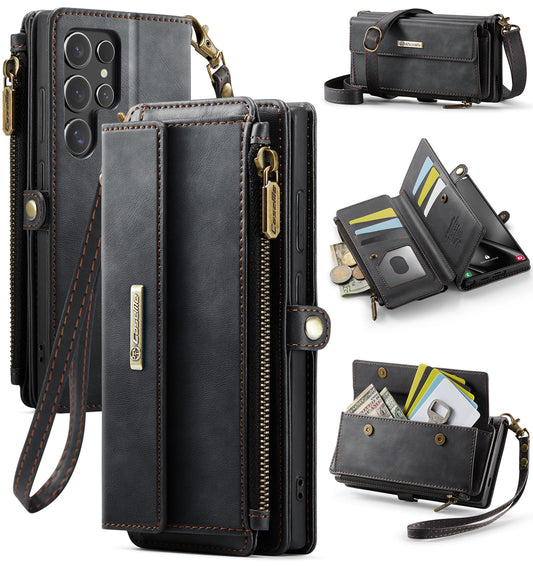 Samsung Galaxy S26 Ultra Crossbody Wallet [Black]