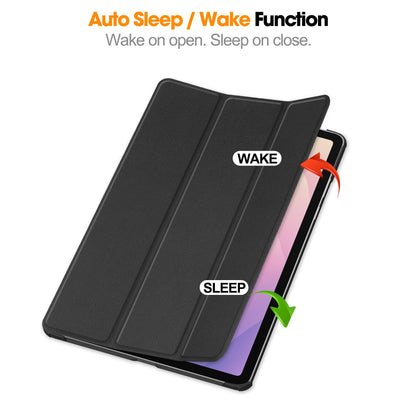 Galaxy Tab S11 Tri-fold Pu Case [Black]