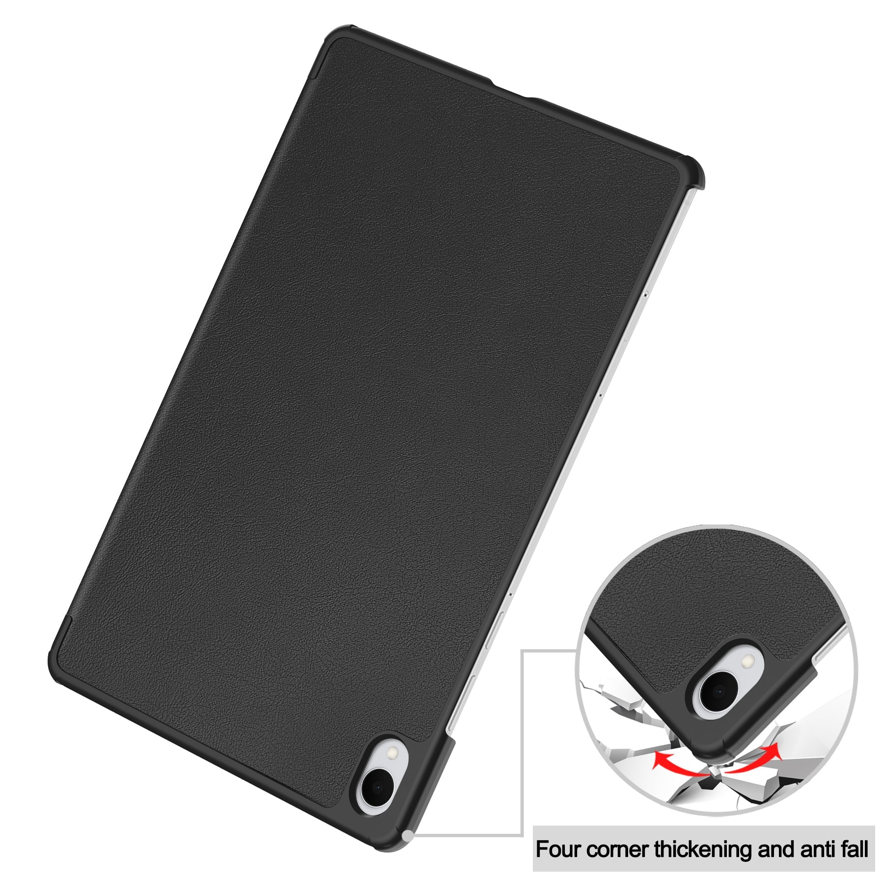 Galaxy Tab S11 Tri-fold Pu Case [Black]