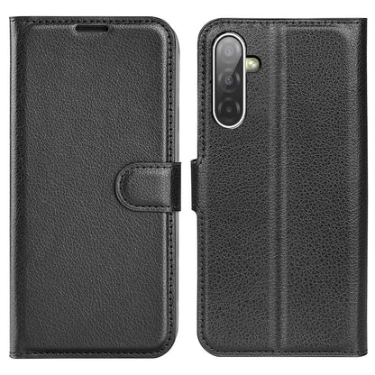 Galaxy A17 5g Pu Wallet Case [Black]