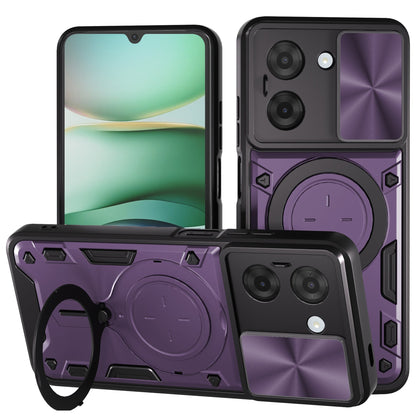 Xiaomi Redmi A5 Ring Kickstand Case [Purple]