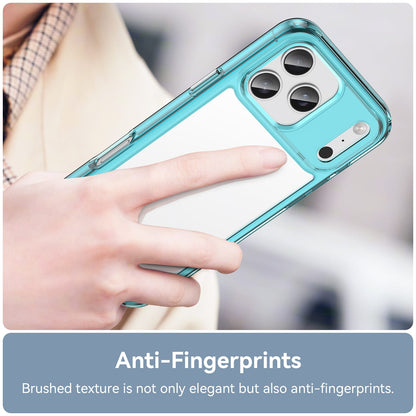 Iphone 17 Pro Max Soft Gel Case [Clear Blue]