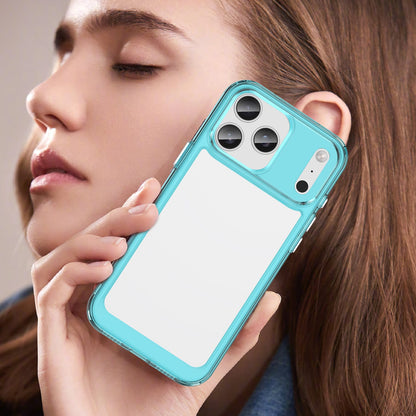 Iphone 17 Pro Max Soft Gel Case [Clear Blue]