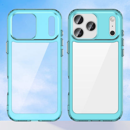 Iphone 17 Pro Max Soft Gel Case [Clear Blue]