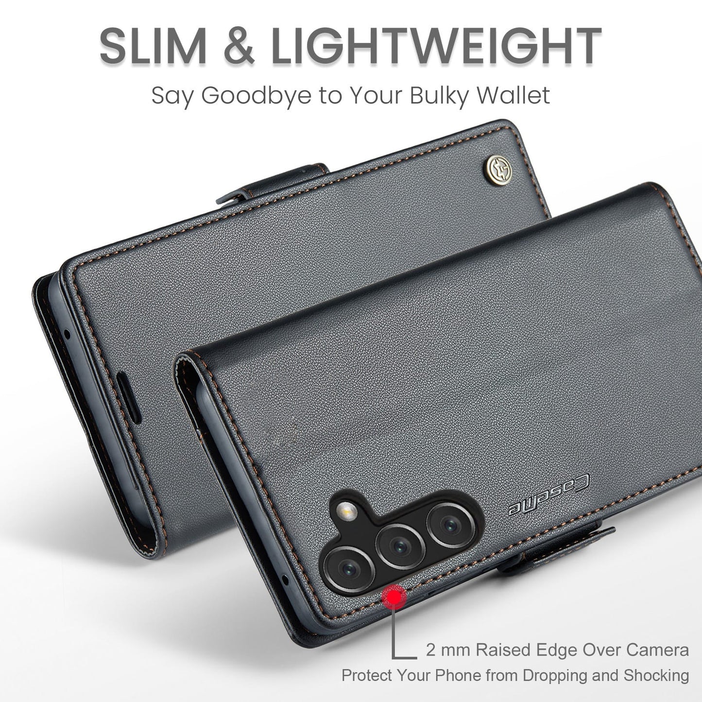 Samsung Galaxy A17 5G Pu Wallet Case [Black]